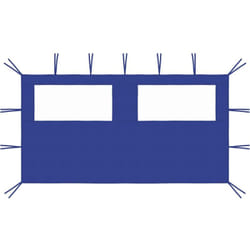 Vidaxl - Paroi latérale de belvédère avec fenêtres 4x2 m Bleu