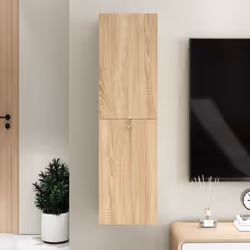 Cet meuble TV suspendu est destiné à être le point de mire de votre salon avec un design à la fois tendance et pratique. Cett ...