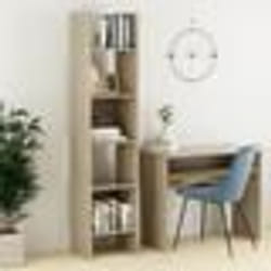 vidaXL Bibliothèque Chêne sonoma 40x35x180 cm Bois d’ingénierie