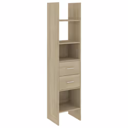 VidaXL 803419, Chêne, Bois, Bois, 400 mm, 350 mm, 1800 mm