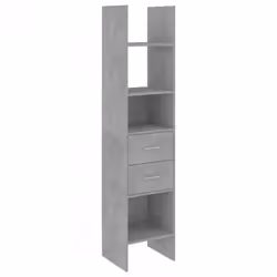 VidaXL 803420, Gris, Bois, Bois, 400 mm, 350 mm, 1800 mm