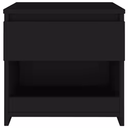 VidaXL 803445 Table de nuit et table de chevet Noir - Vue supplémentaire 4