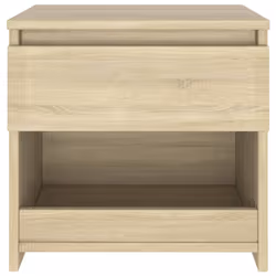 VidaXL 803449 Table de nuit et table de chevet Chêne - Vue supplémentaire 4