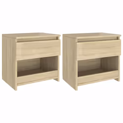VidaXL 803450, Chêne, Bois, 400 mm, 300 mm, 390 mm, 2 pièce(s)