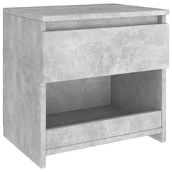 VidaXL 803451 Table de nuit et table de chevet Couleur du béton