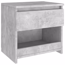 VidaXL 803452 Table de nuit et table de chevet Couleur du béton - Vue supplémentaire 4
