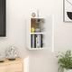 vidaXL Meubles TV muraux 2 pcs Blanc 30,5x30x30 cm - TU