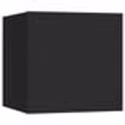 vidaXL Meuble TV mural Noir 30,5x30x30 cm