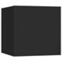 vidaXL Meuble TV mural Noir 30,5x30x30 cm