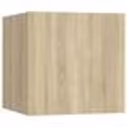 vidaXL Meuble TV mural Chêne sonoma 30,5x30x30 cm