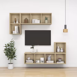 VidaXL 805455 étagères Bois - Vue supplémentaire 5