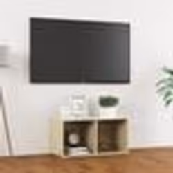 vidaXL Meuble TV chêne sonoma 72x35x36,5 cm bois d’ingénierie - TU