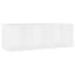 vidaXL Meuble TV Blanc 107x35x37 cm Bois d’ingénierie - TU