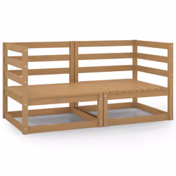 VidaXL 805678, Marron, Bois, Adultes et enfants, 700 mm, 700 mm, 670 mm