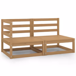 VidaXL 805693, Marron, Bois, Adultes et enfants, 700 mm, 700 mm, 670 mm