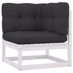 VidaXL 805716, Bois, Tissu, Polyester, Adultes et enfants, 700 mm, 700 mm, 670 mm, 8 cm