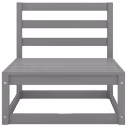 VidaXL 805722 banc de jardin Bois, Tissu, Polyester