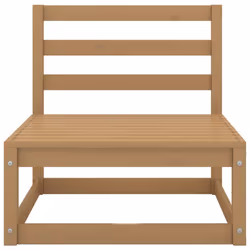 VidaXL 805738 banc de jardin Bois, Tissu, Polyester