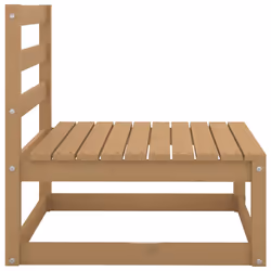 VidaXL 805738 banc de jardin Bois, Tissu, Polyester - Vue supplémentaire 4