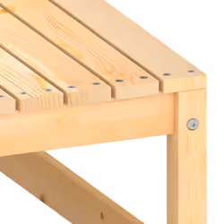 VidaXL 805740 banc de jardin Bois, Tissu, Polyester - Vue supplémentaire 4