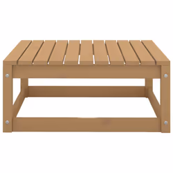 VidaXL 805743 banc de jardin Bois, Tissu, Polyester - Vue supplémentaire 4