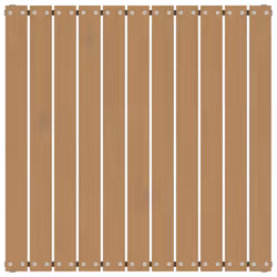 VidaXL 805743 banc de jardin Bois, Tissu, Polyester - Vue supplémentaire 5