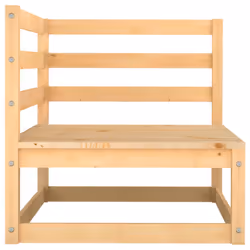 VidaXL 805745 banc de jardin Bois, Tissu, Polyester - Vue supplémentaire 4