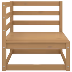 VidaXL 805748 banc de jardin Bois, Tissu, Polyester