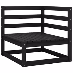 VidaXL 805749 banc de jardin Bois, Tissu, Polyester