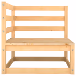 VidaXL 805750 banc de jardin Bois, Tissu, Polyester - Vue supplémentaire 5