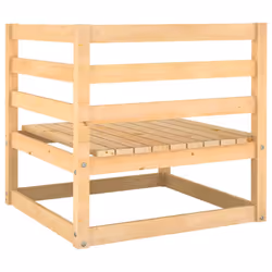 VidaXL 805750 banc de jardin Bois, Tissu, Polyester - Vue supplémentaire 6