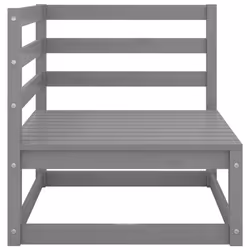 VidaXL 805752 banc de jardin Bois, Tissu, Polyester