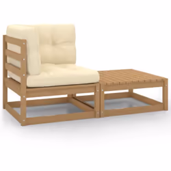 Ce salon de jardin est un excellent choix pour vous détendre et profiter du beau temps, faire une sieste ou discuter avec vot ...