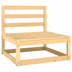 VidaXL 805755 banc de jardin Bois, Tissu, Polyester