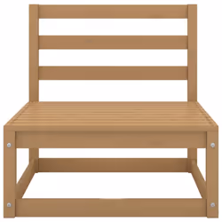 VidaXL 805763 banc de jardin Bois, Tissu, Polyester