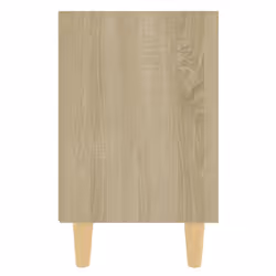 VidaXL 805785 Table de nuit et table de chevet Chêne - Vue supplémentaire 5