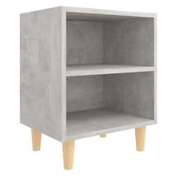 VidaXL 805787 Table de nuit et table de chevet Couleur du béton