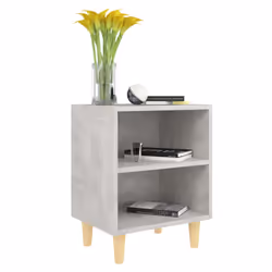VidaXL 805788 Table de nuit et table de chevet Couleur du béton