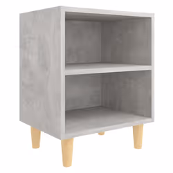 VidaXL 805788 Table de nuit et table de chevet Couleur du béton - Vue supplémentaire 4