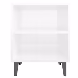 VidaXL 805809 Table de nuit et table de chevet Blanc - Vue supplémentaire 4