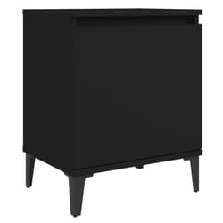 VidaXL 805836 Table de nuit et table de chevet Noir