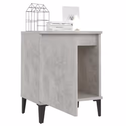 VidaXL 805842 Table de nuit et table de chevet Couleur du béton - Vue supplémentaire 4