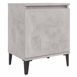 VidaXL 805842 Table de nuit et table de chevet Couleur du béton - Vue supplémentaire 5