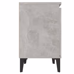 VidaXL 805842 Table de nuit et table de chevet Couleur du béton - Vue supplémentaire 8