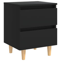 VidaXL 805853 Table de nuit et table de chevet Noir