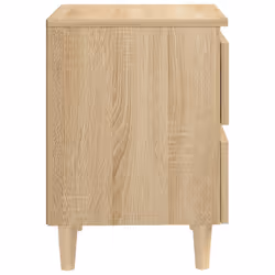 VidaXL 805857 Table de nuit et table de chevet Chêne - Vue supplémentaire 4