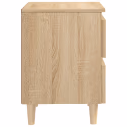 VidaXL 805858 Table de nuit et table de chevet Chêne - Vue supplémentaire 5