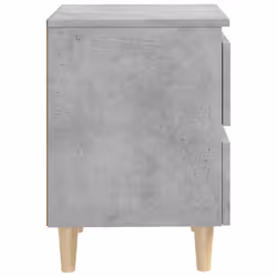 VidaXL 805859 Table de nuit et table de chevet Couleur du béton - Vue supplémentaire 4