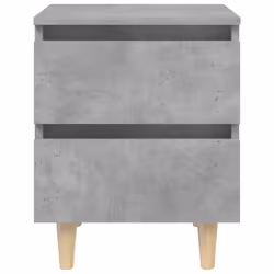 VidaXL 805860 Table de nuit et table de chevet Couleur du béton - Vue supplémentaire 4