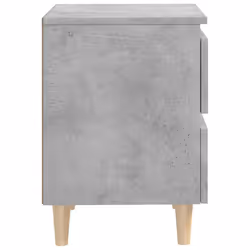 VidaXL 805860 Table de nuit et table de chevet Couleur du béton - Vue supplémentaire 5
